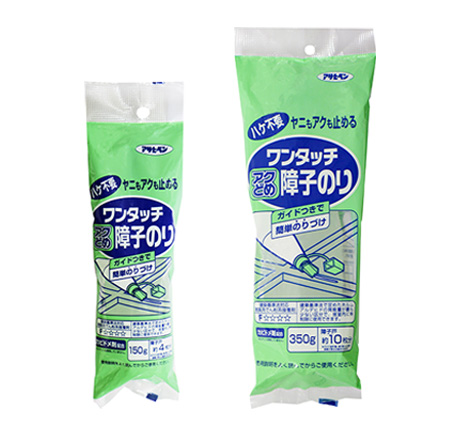ワンタッチ ヤニ・アク止め障子のり