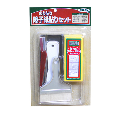 のり貼り障子紙貼りセット